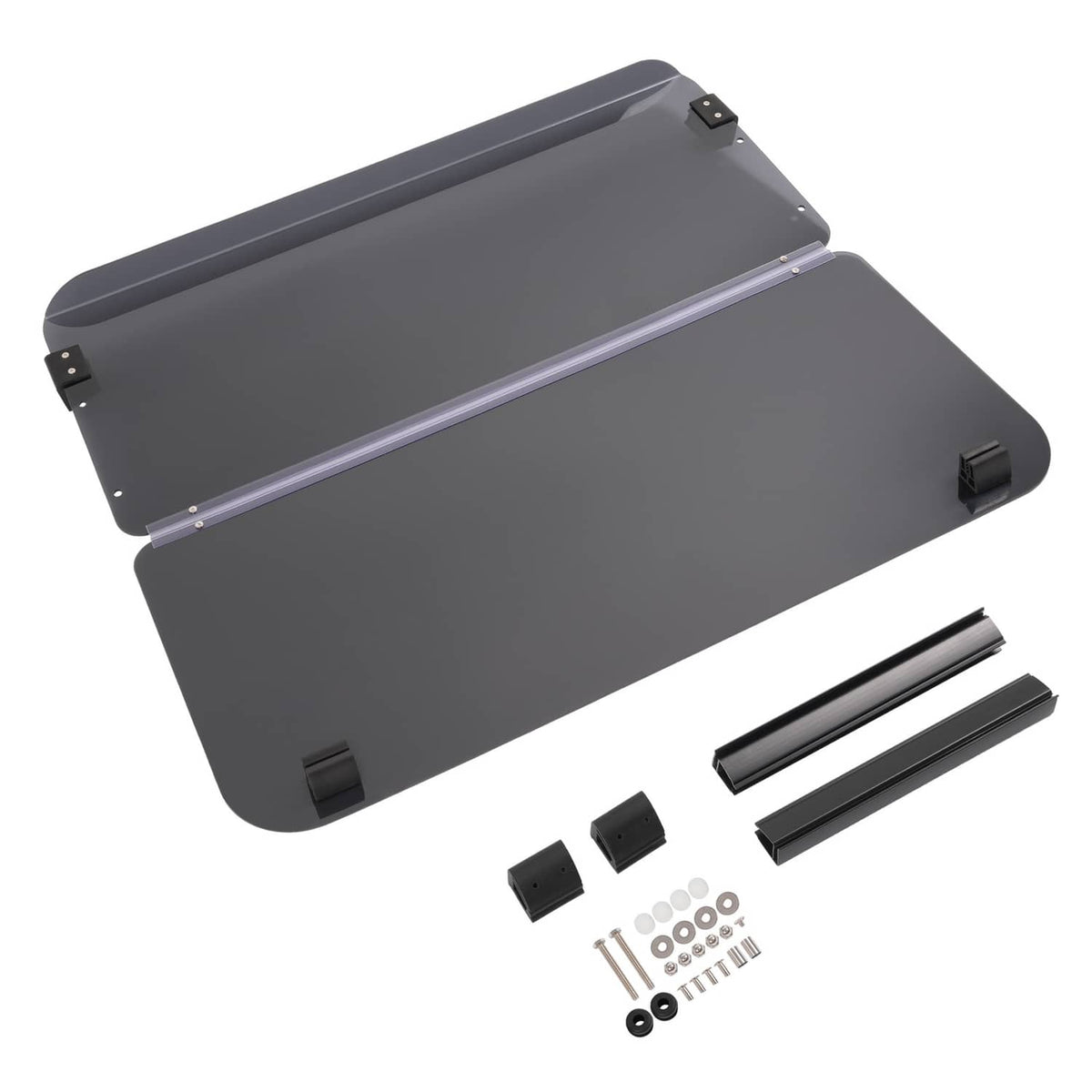 Solidspare Tinted Fold Down Golf Cart Windshield Windscreen For Yamaha G2 G9 1985-1995
