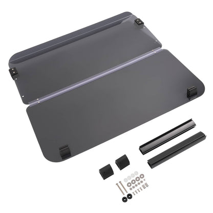 Solidspare Tinted Fold Down Golf Cart Windshield Windscreen For Yamaha G2 G9 1985-1995