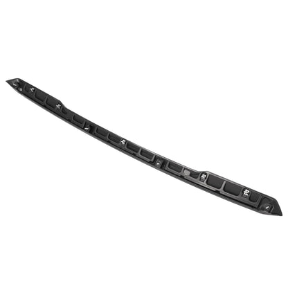 Solid Spare For GMC Yukon / Yukon XL Denali 21-24 Front Upper Hood Molding Trim Gloss Black