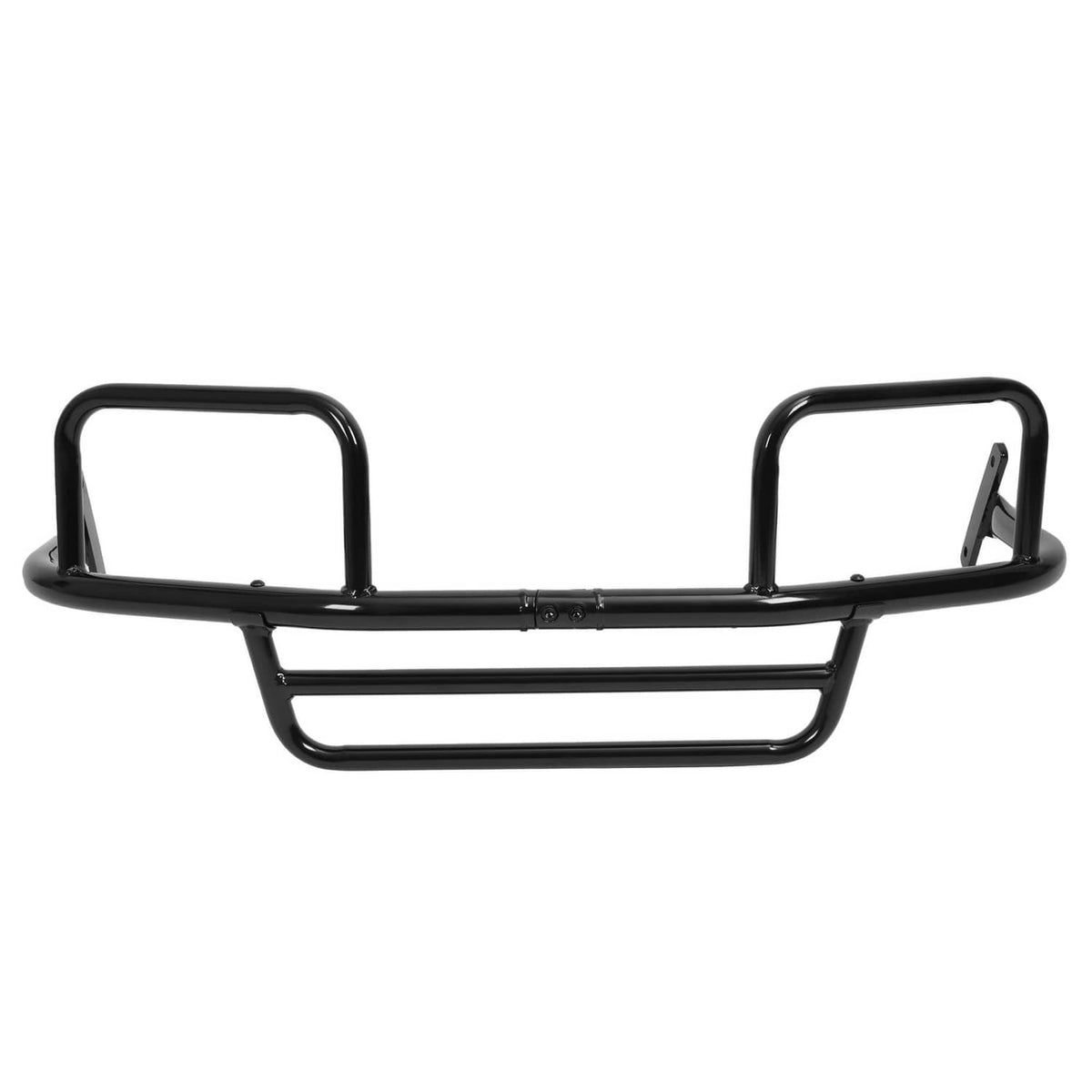 Solidspare Front Brush Guard For E-Z-GO ST350 1996-Up Golf Cart Black Steel Powder Coated