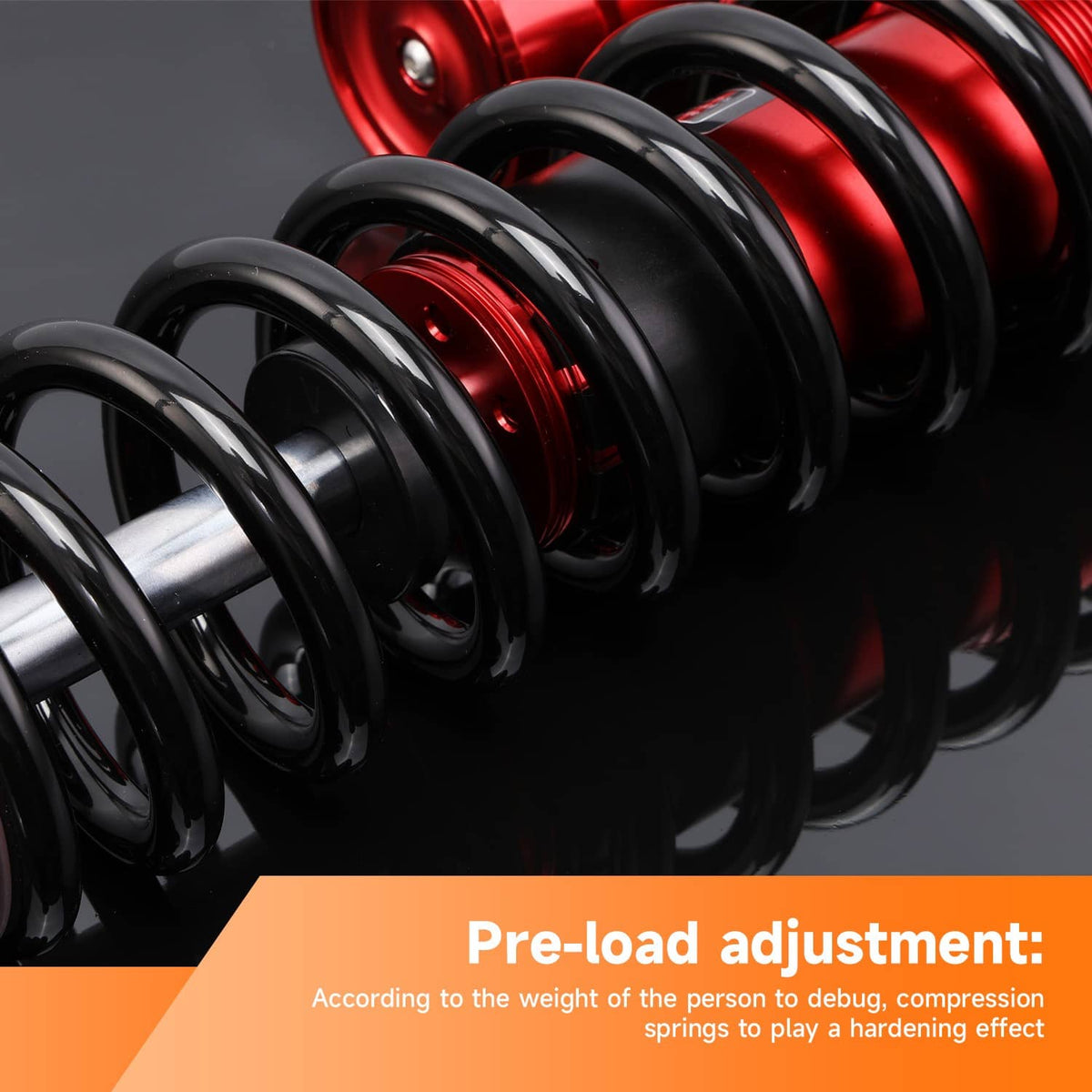 Solidspare Front Shocks for Honda Rancher 350 TRX350TM 2x4 TRX350FM 4x4 00-06 51400-HN5-671