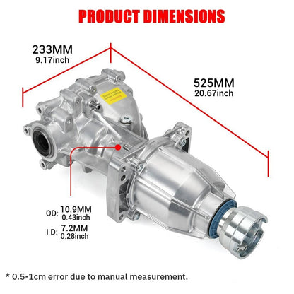 Solidspare Rear Differential For 2013 2014-2019 Ford Edge 3.7L 3.5L MU7Z4000J CV6W-4B025-DF