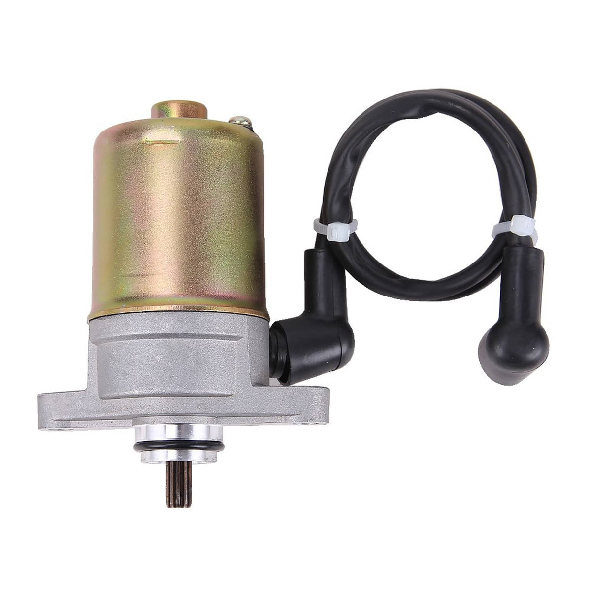 Solidspare Starter Fits for 50/60/80cc GY6 Engine ATV Quad Buggy Go Kart Moped Scooter