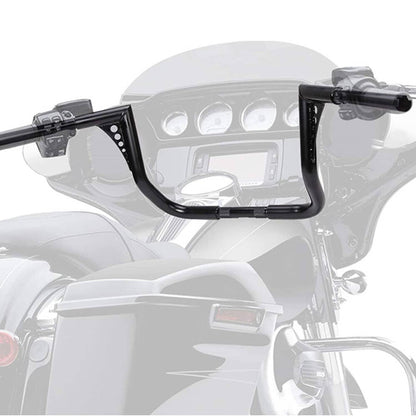 Solidspare 14" Rise Ape Hanger Handlebar Black for Harley Road King Electra / Street Glide