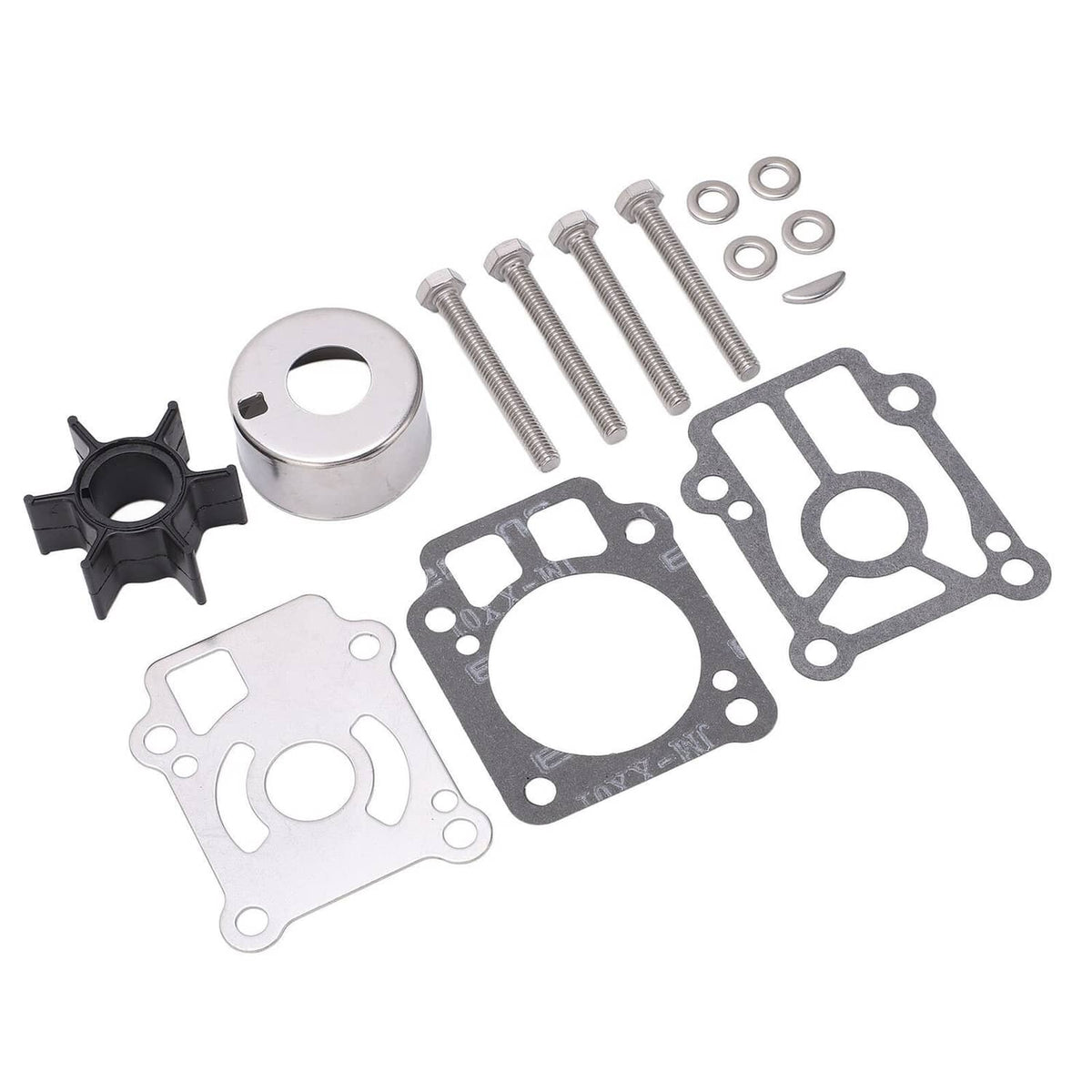 Solid Spare Water Pump Impeller Kit for Mercury Mariner Outboard 25/30HP 853792T01 853792A07