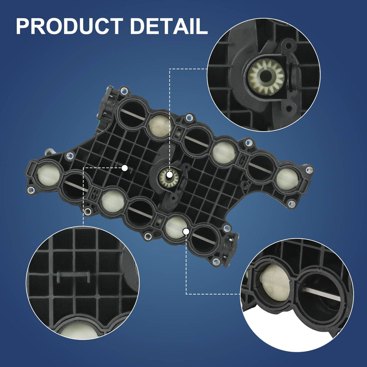 Solidspare Intake Manifold Fit 2014-2019 Jeep Grand Cherokee 14-18 RAM 1500 3.0L