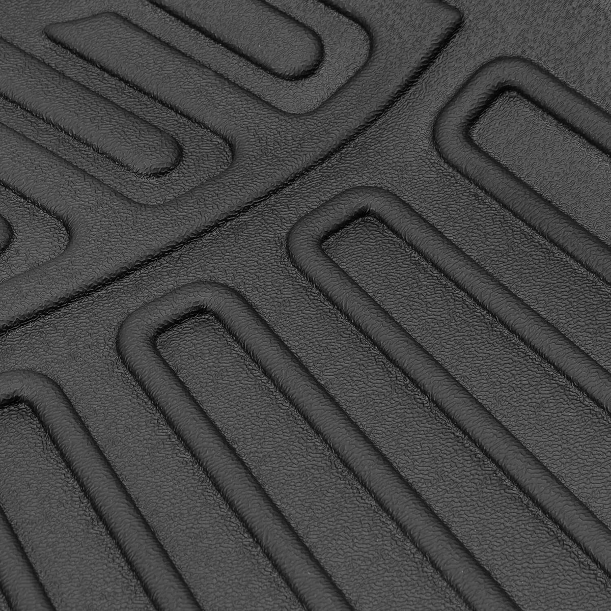 Solidspare TPE 2Row Floor Mats Liners Fit For Chevrolet Colorado 2023 2024 2025 All Weather