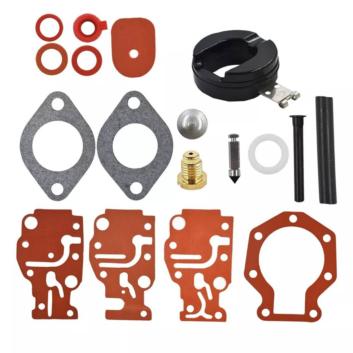 Solid Spare Carburetor Repair Kit for OMC, Johnson Evinrude 439073, 431897, 0439073 Engines
