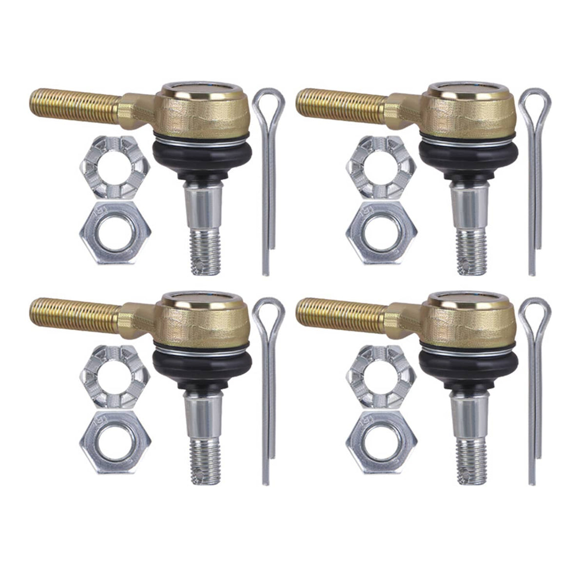 Solidspare For Suzuki Vinson 500 LTA500F 4x4 Manual / Auto 2 Tie Rod Upgrade Kit with Ends