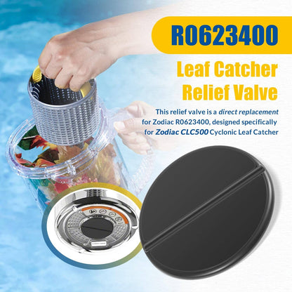 Solidspare R0623300 O-Ring Seal & R0623400 Relief Valve for Zodiac CLC500 Leaf Catcher