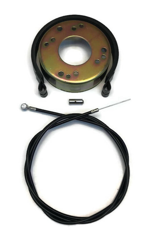 Solid Spare Go Kart Cart Go-Cart Minibike Mini Bike ATV - 4.5 Inch BRAKE DRUM BAND CABLE KIT