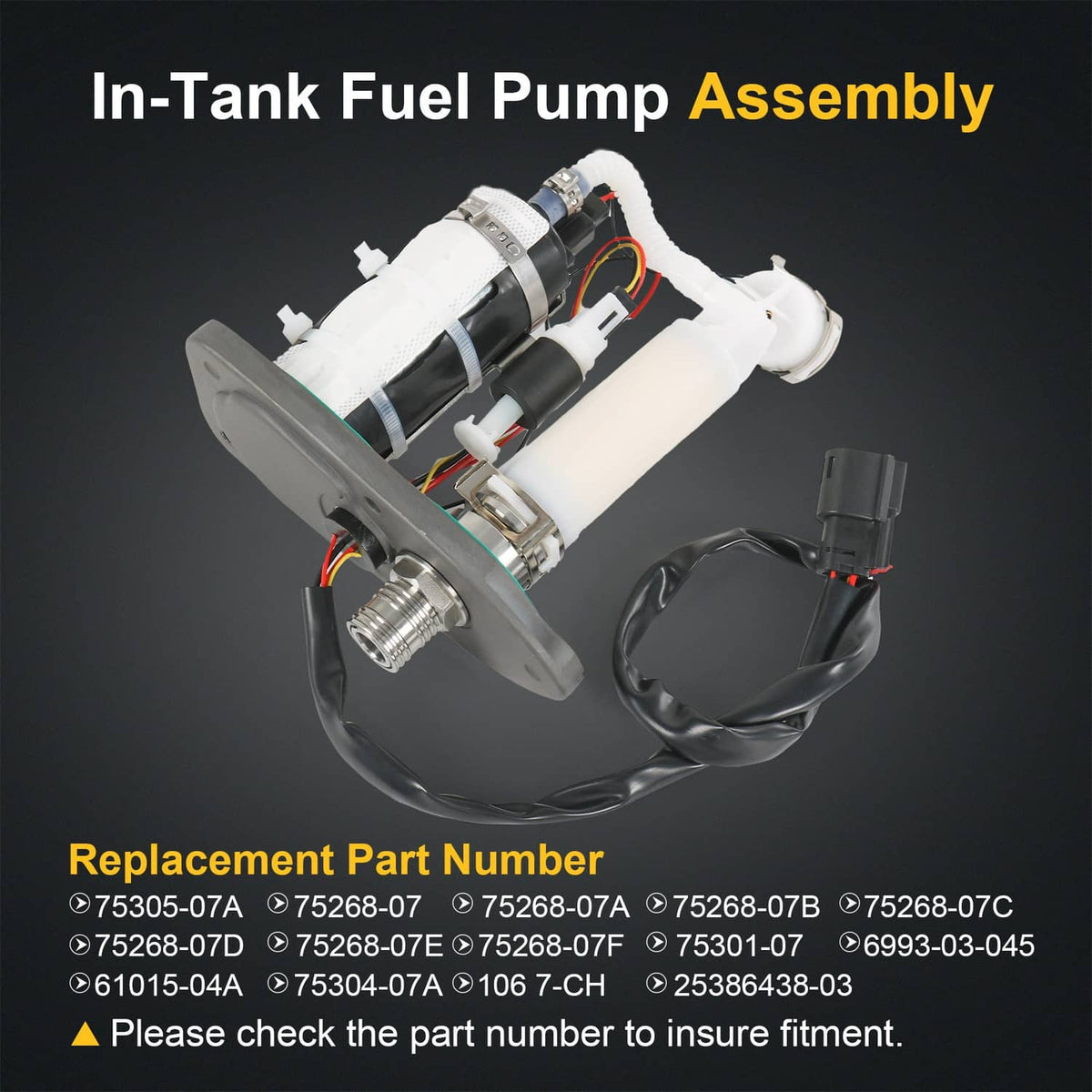 Solidspare Fuel Pump Module Assembly Fits Harley Davidson Sportster 2007-2019 75305-07A