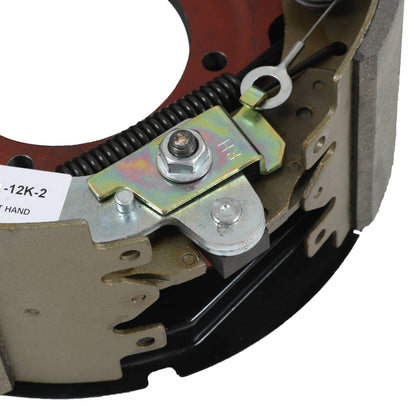 Solidspare NEW 4pcs 12-1/4x5" 12K 15K Electric Backing Plate Trailer Brake Fits Dexter 5"