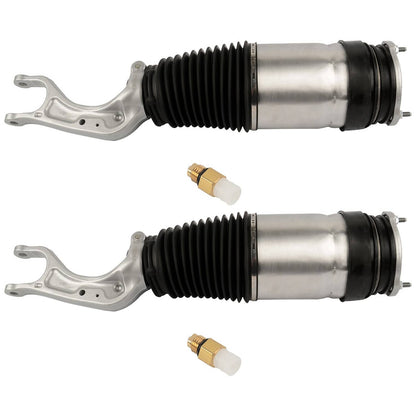Solidspare Pair Front LH / RH Air Strut Shock Spring Bag 102736125E For Tesla Model X 16-19