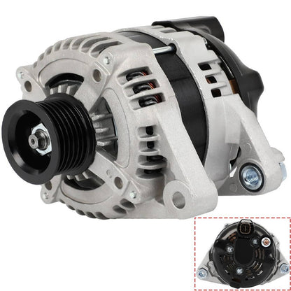Solidspare Alternator 150A 12V CW 6 Groove Pulley for 2013-18 Hyundai Santa Fe Genesis Kia