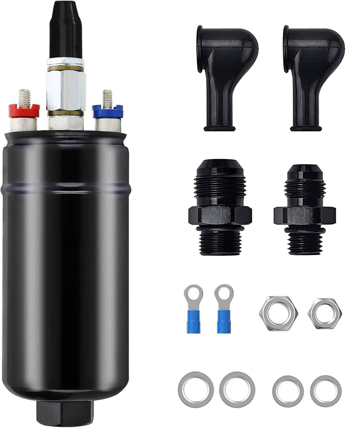 Solidspare 300LPH Universal External Inline Electric High Pressure Fuel Pump E85 0580254044