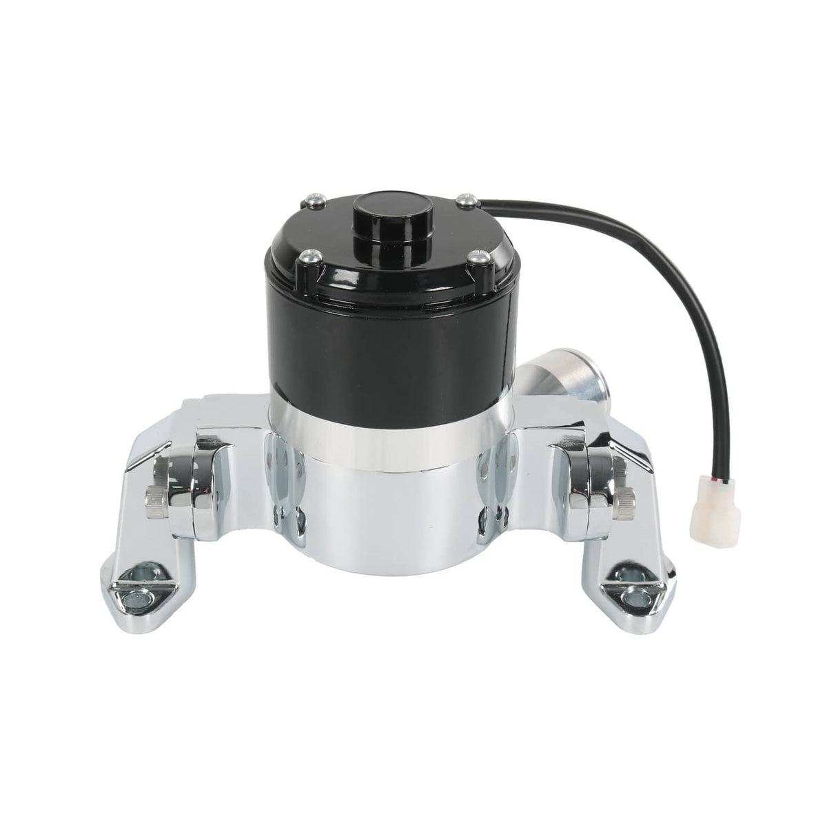 Solidspare Chrome High Flow Electric Water Pump for SBC Small Block Chevy 283 327 350 400
