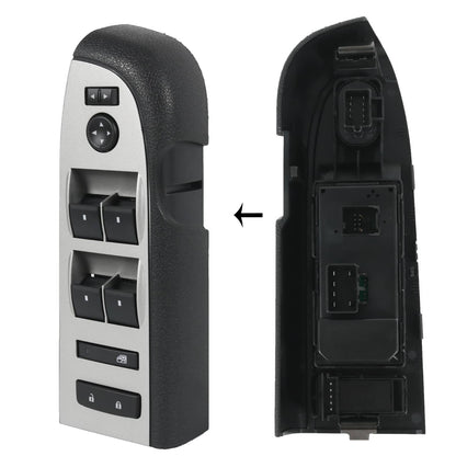 Solidspare Master Power Window Switch W/Black Bezel For 2007-2013 Chevrolet Silverado 1500