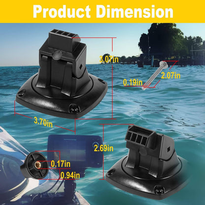 Solid Spare For QRB-5 Mark Hook Elite 3 4 5 5TI 7TI Lowrance Mounting Bracket 000-10027-001