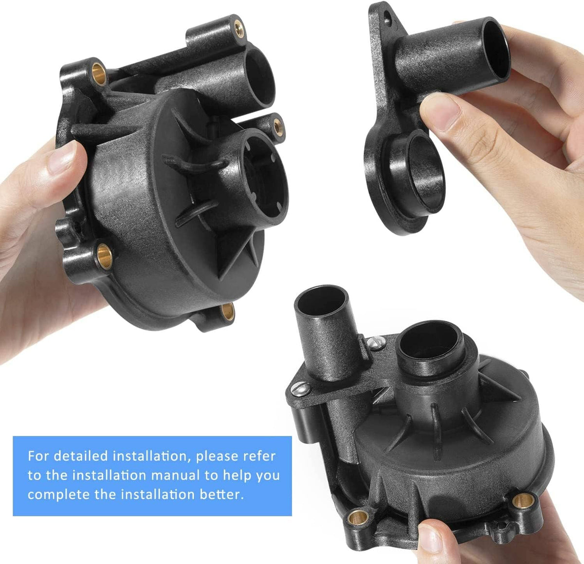 Solid Spare For Johnson Evinrude Water Pump Kit 5001594 BRP/OMC 140hp 150 175 200 V4 V6 V8