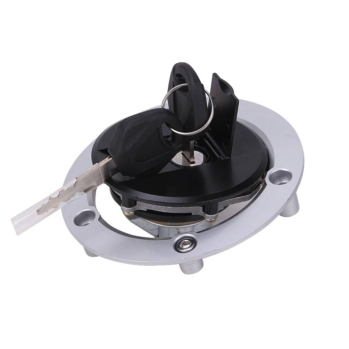 Solidspare Ignition Switch Fuel Gas Tank Cap Lock Keys for Suzuki GSF650 1200 1250 Bandit
