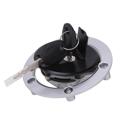 Solidspare Ignition Switch Fuel Gas Tank Cap Lock Keys for Suzuki GSF650 1200 1250 Bandit