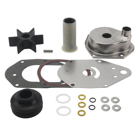 Solid Spare 46-812966A11 Water Pump Impeller Housing Kit 46-812966A12 For Mercury 40-60 HP