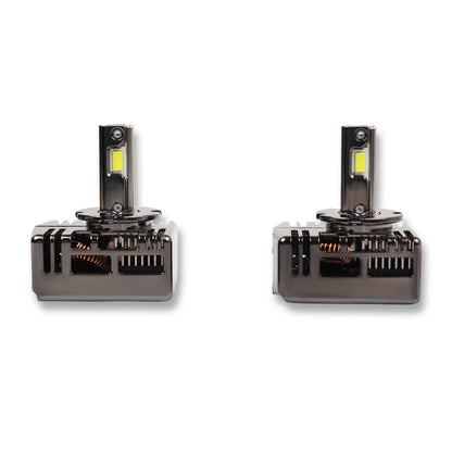 Solidspare 2Pcs D5S LED Headlight Bulbs Hi-Lo for 2016-18 Chevy Silverado 1500 Replace HID