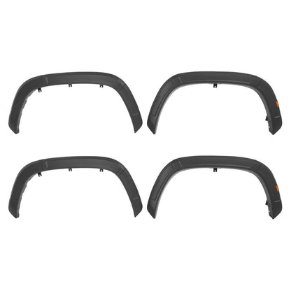 Solid Spare Set of 4 Fender Flares Kit Wheel Arch Trim For 2022-2025 Toyota Tundra TRD PRO