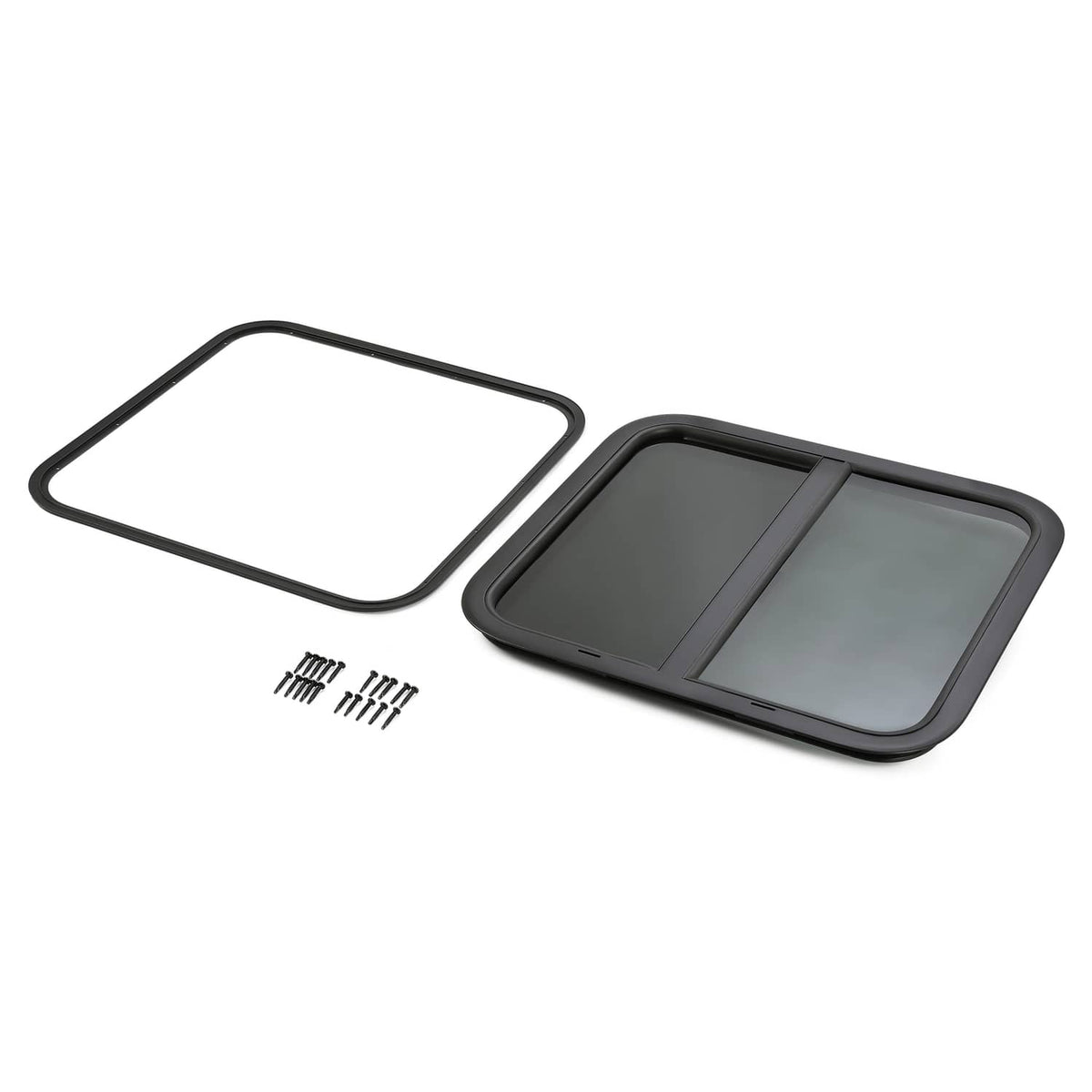 Solidspare Tinted Glass For Camper Trailer Horizontal Sliding Window RV Window 24" x 22"