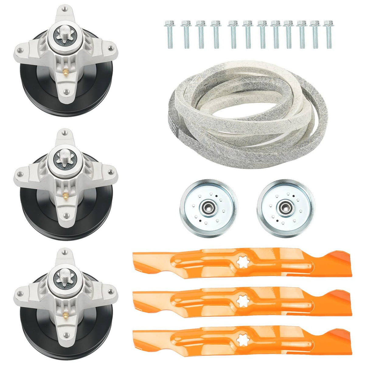 Solidspare 50" Deck Rebuild Kit For 2014 Cub Cadet 13AQ93AP010 13AQ93AP056 13WQ93AP009