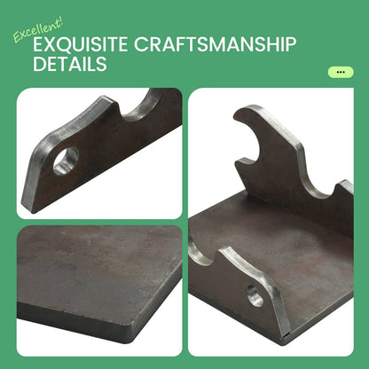 Solidspare W/Plate Quick Attach Brackets Bucket Ears For Kubota KX040 U35 KX71 KX91 KX121