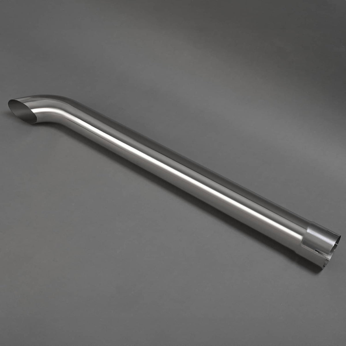 Solidspare Stainless Steel Exhaust Pipe Stack For Farmall IH 1026 1066 1566 Tractor w/Clamp