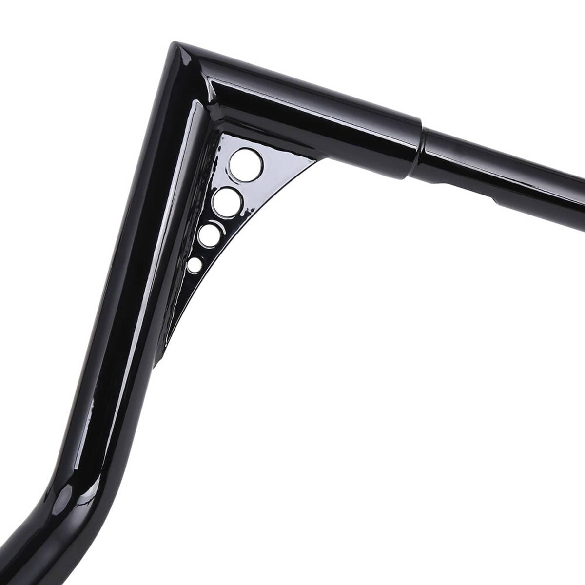 Solidspare 14" Rise Ape Hanger Handlebar Black for Harley Road King Electra / Street Glide