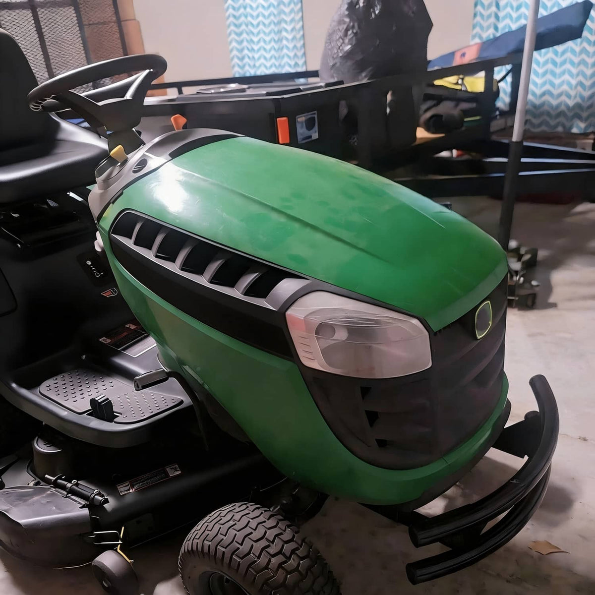 Solidspare Front Bumper Guard Lawn Tractor Protection For John Deere 100 Series #BG20944