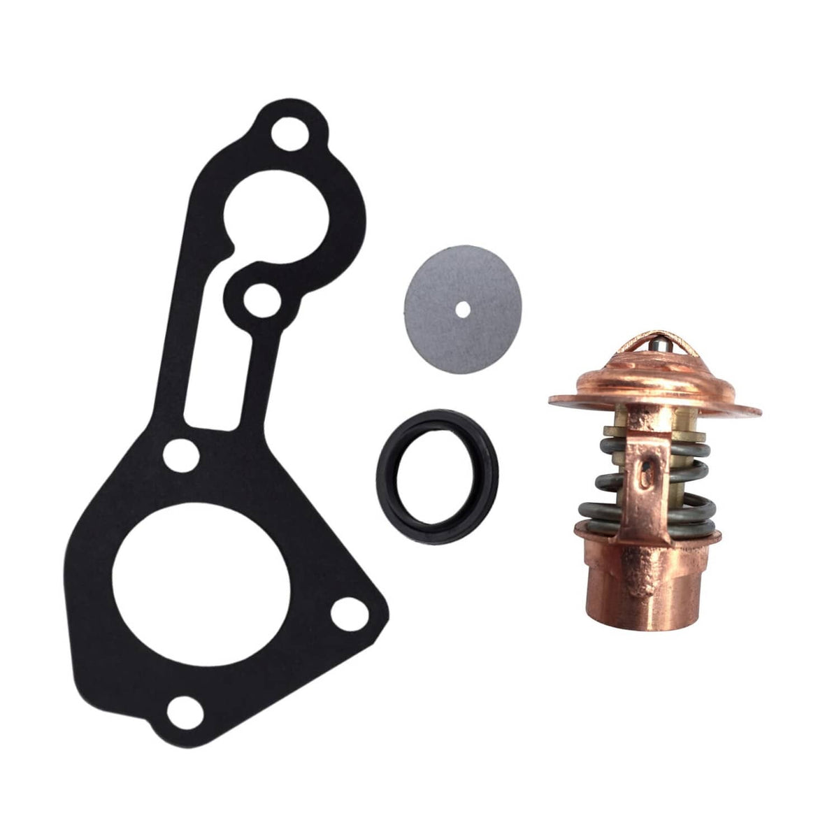 Solid Spare MERCURY MARINER 8032 2 STROKE 143 THERMOSTAT KIT 100 115 125 4 CYL "L4" 803061T1