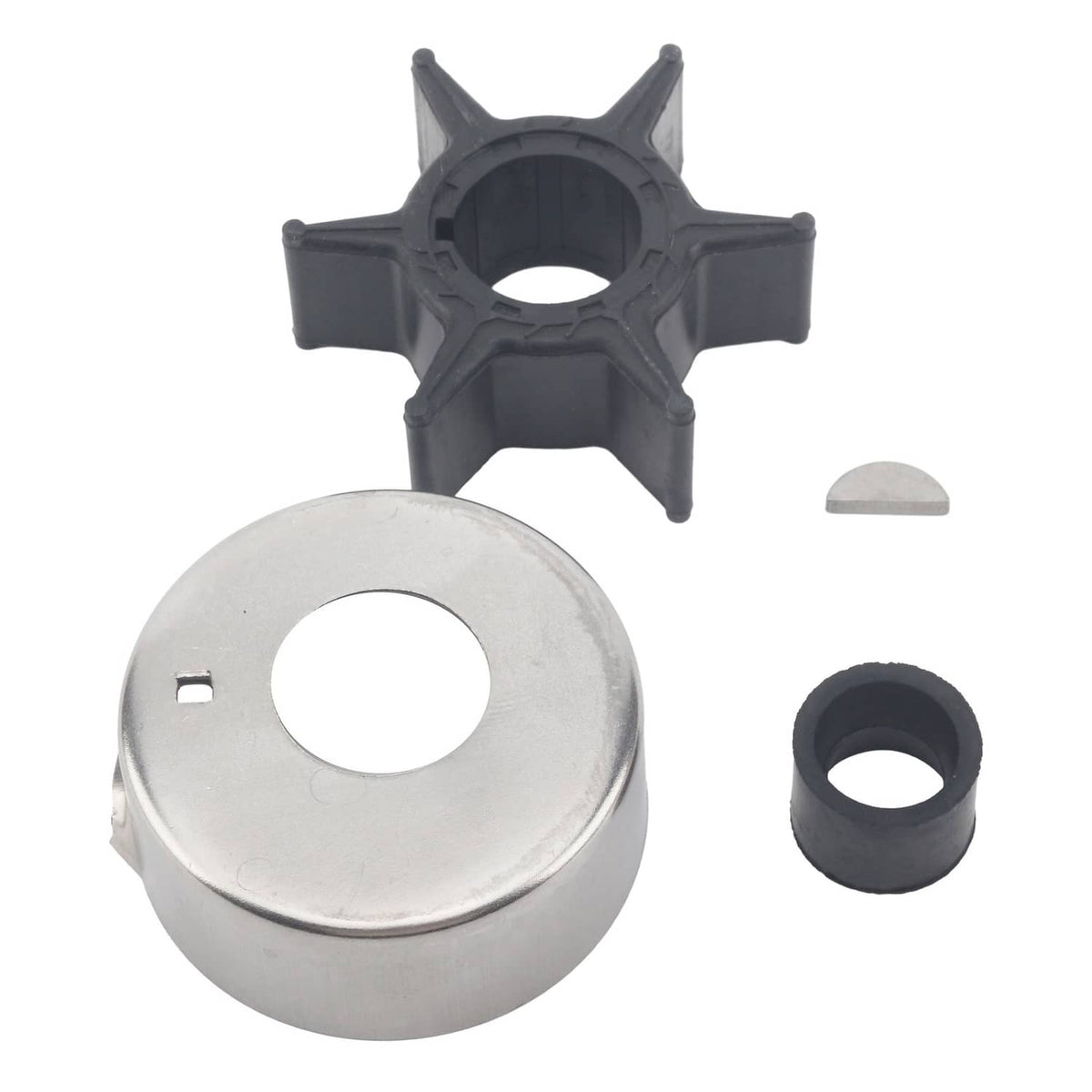 Solid Spare Yamaha Water Pump Impeller Repair Kit F40/F50/F60hp Outboard 63D-W0078-01-00 NEW