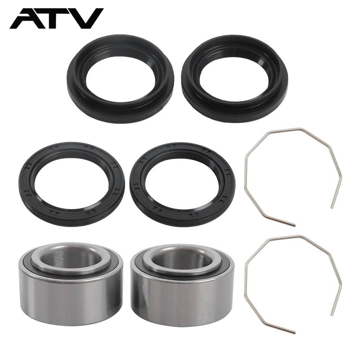 Solidspare For Arctic Cat 250 300 375 400 500 650 Front Rear Wheel Bearing Seal Kit 1998-04