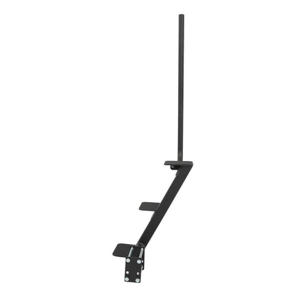 Solidspare Fits Universal Trailer Tongue 460 Lbs Boat Trailer Steps 3-Step Ladder W/Handle