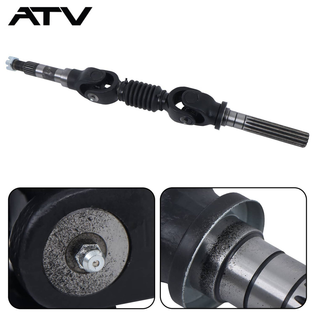 Solidspare Rear Left/Right CV Axle K7711-12334 For Kubota RTV 900 1100 1140 All Years ATV