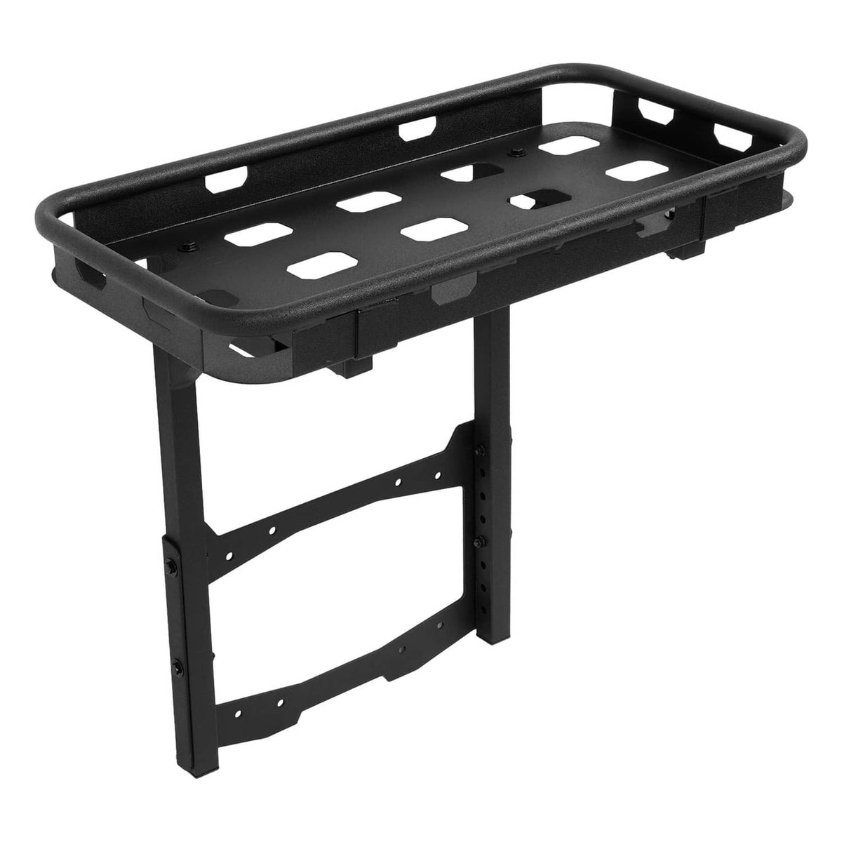 Solid Spare Spare Tire Cargo Rack Rear Luggage Basket For Jeep Wrangler JL JLU 2/4 DR 18-26