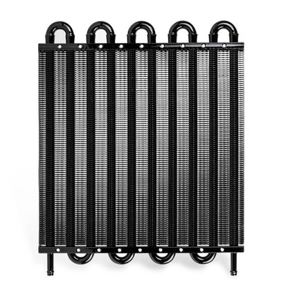 Solidspare 10 Rows Aluminum Universal Remote Transmission Oil Cooler Radiator Converter Kit