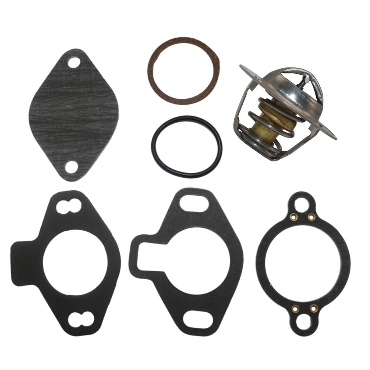 Solid Spare Mercruiser 4.3 5.0 5.7 7.4 8.2L Thermostat Kit 140 Degree 807252Q4 18-3668 13390