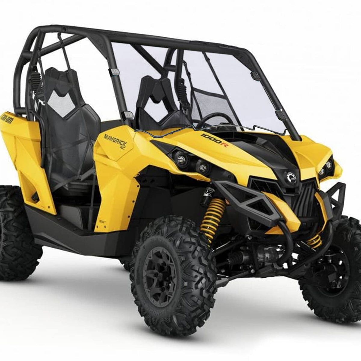 Solidspare Full Windshield For CAN-AM MAVERICK 1000 R MAX 2013 2014 2015 2016 2017 2018