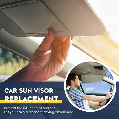 Solidspare Left Driver Side Sun Visor w/ Light & Mirror For 2008-2017 Honda Accord Beige