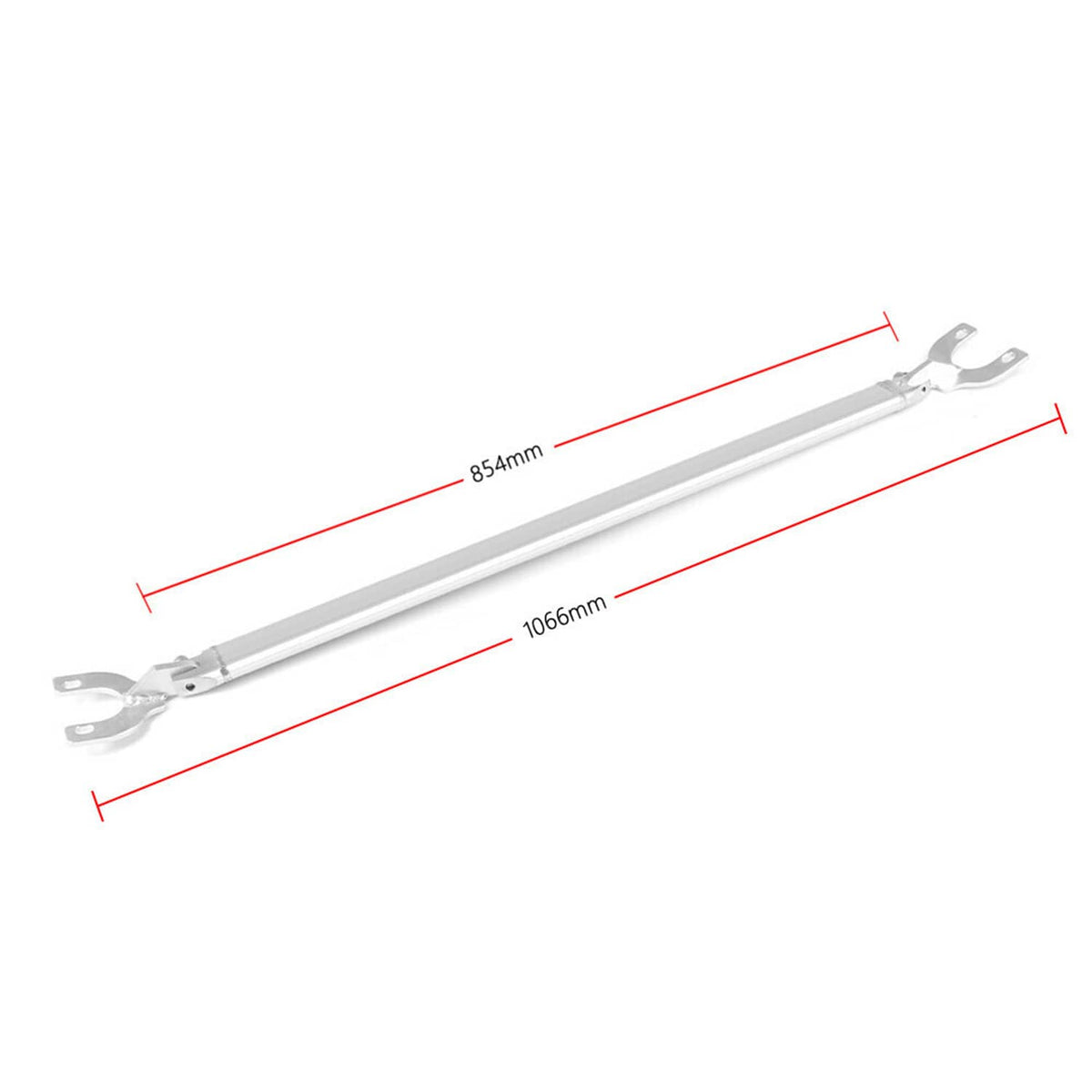Solidspare Silver Rear Strut Tie Bar for Civic EG EK 92-00 Del Sol 93-97 Integra DC2 94-01