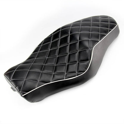 Solidspare Two-up Rider Driver Passenger Seat For Harley Sportster 883 XL883C XL1200 Custom