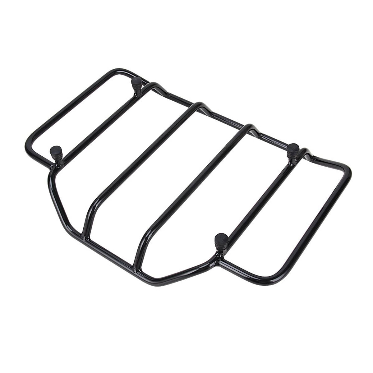 Solidspare Black Pack Luggage Top Rack For Harley Touring Road Glide Road King 1984-20