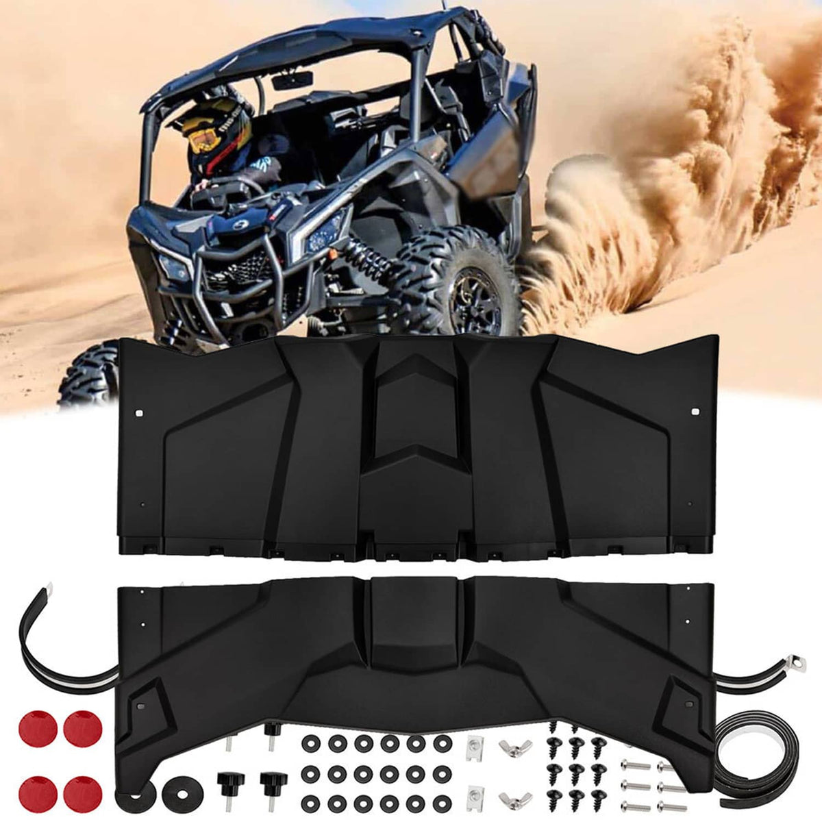Solidspare Sport Hard Roof Combination Roof Top For Can Am Maverick X3 X RS/Turbo 2017-2024