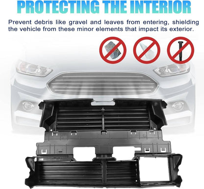 Solidspare New Active Grille Shutter Radiator w/ Motor for 13-16 Ford Fusion Assy DS7Z8475B